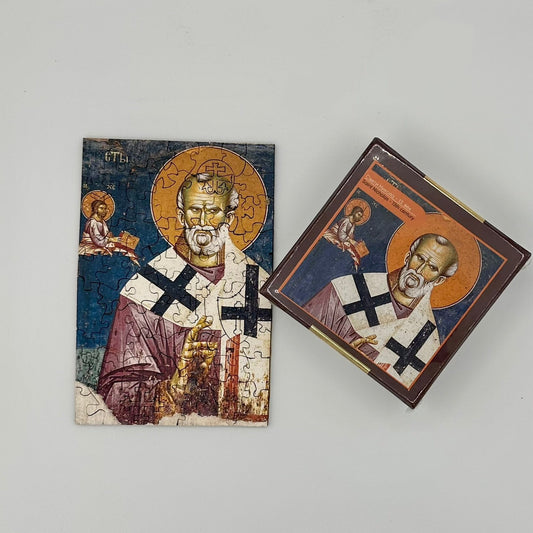 Sveti Nikola – mala drvena slagalica