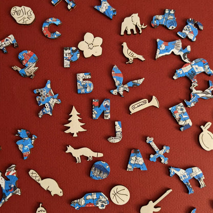 Mapa blaga Srbije – velika